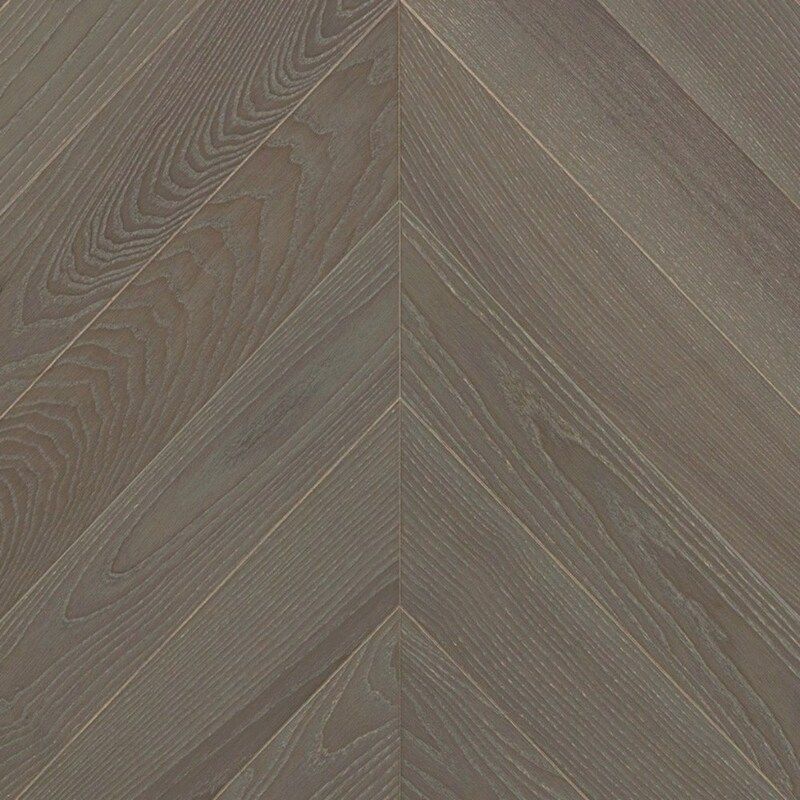 Ash Chevron Elegant Chateau Pores
