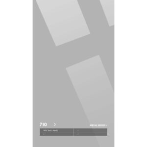 ударопрочная 710 металлическая серия