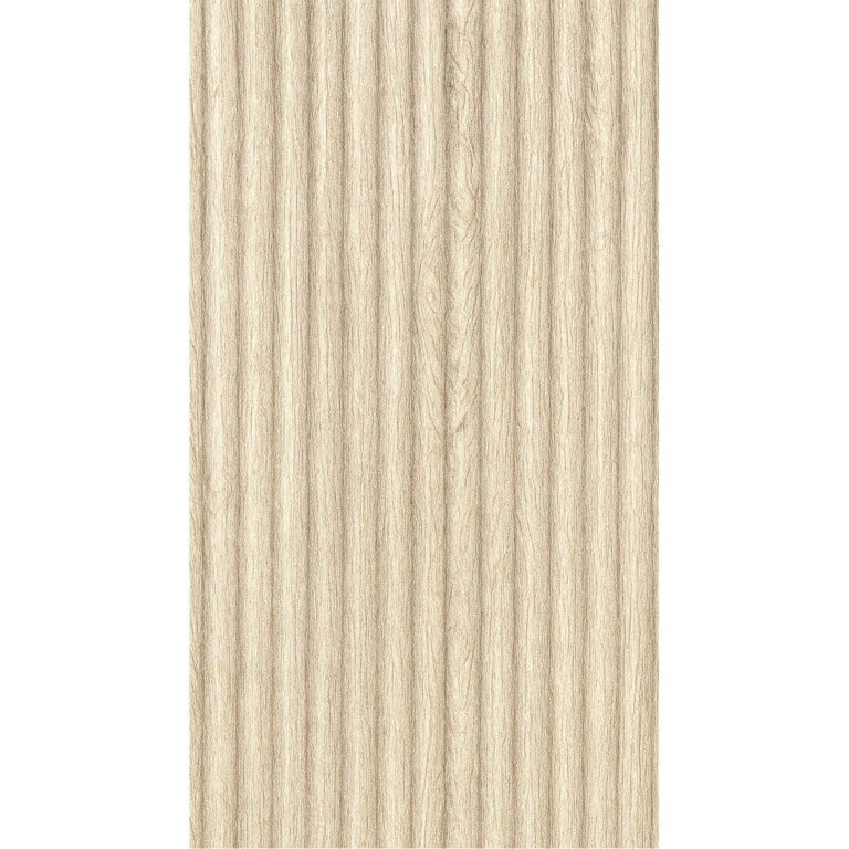 Crude Wood Ripple Board Light yellow